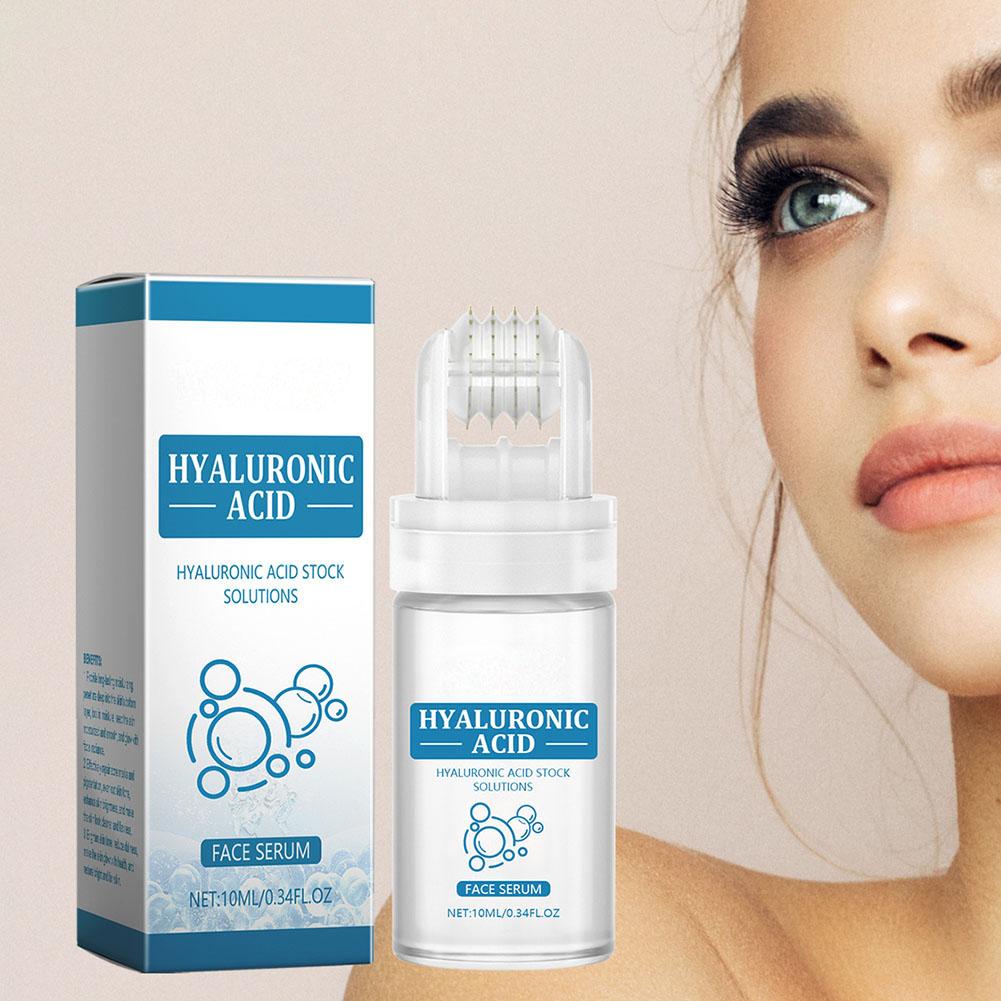 Skincare - เซรั่มบำรุงผิวหน้าไฮยาลูรอนิก แอซิด ขนาด 10 มล. พร้อมหัวลูกกลิ้ง