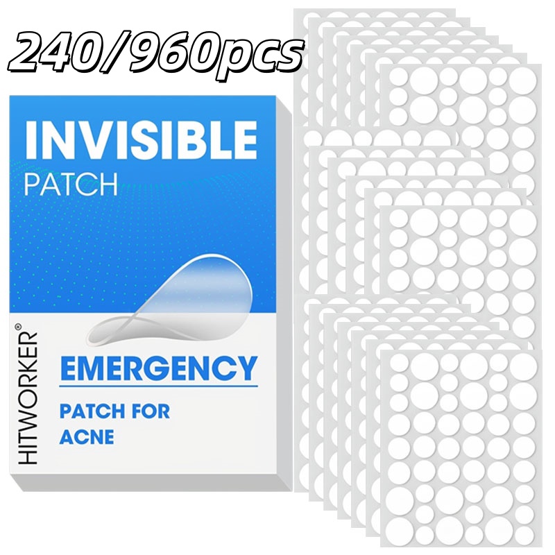 Hydrocolloid Pimple Patch - แผ่นแปะสิวไฮโดรคอลลอยด์ (240/960 แผ่นต่อแพ็ค) – แผ่นแปะสิวคุณภาพสูง โปร่งใส