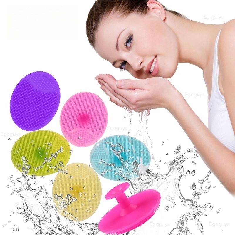1PC แปรงทําความสะอาดซิลิโคนเจล - Silicone Face Scrubber Electric บทวิจารณ์และราคา