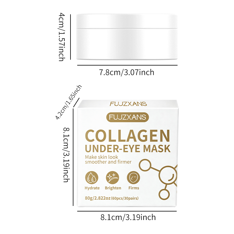 มาส์กใต้ตาไบโอ-คอลลาเจน 60 แผ่ - Collagen Under Eye Patches บทวิจารณ์และราคา