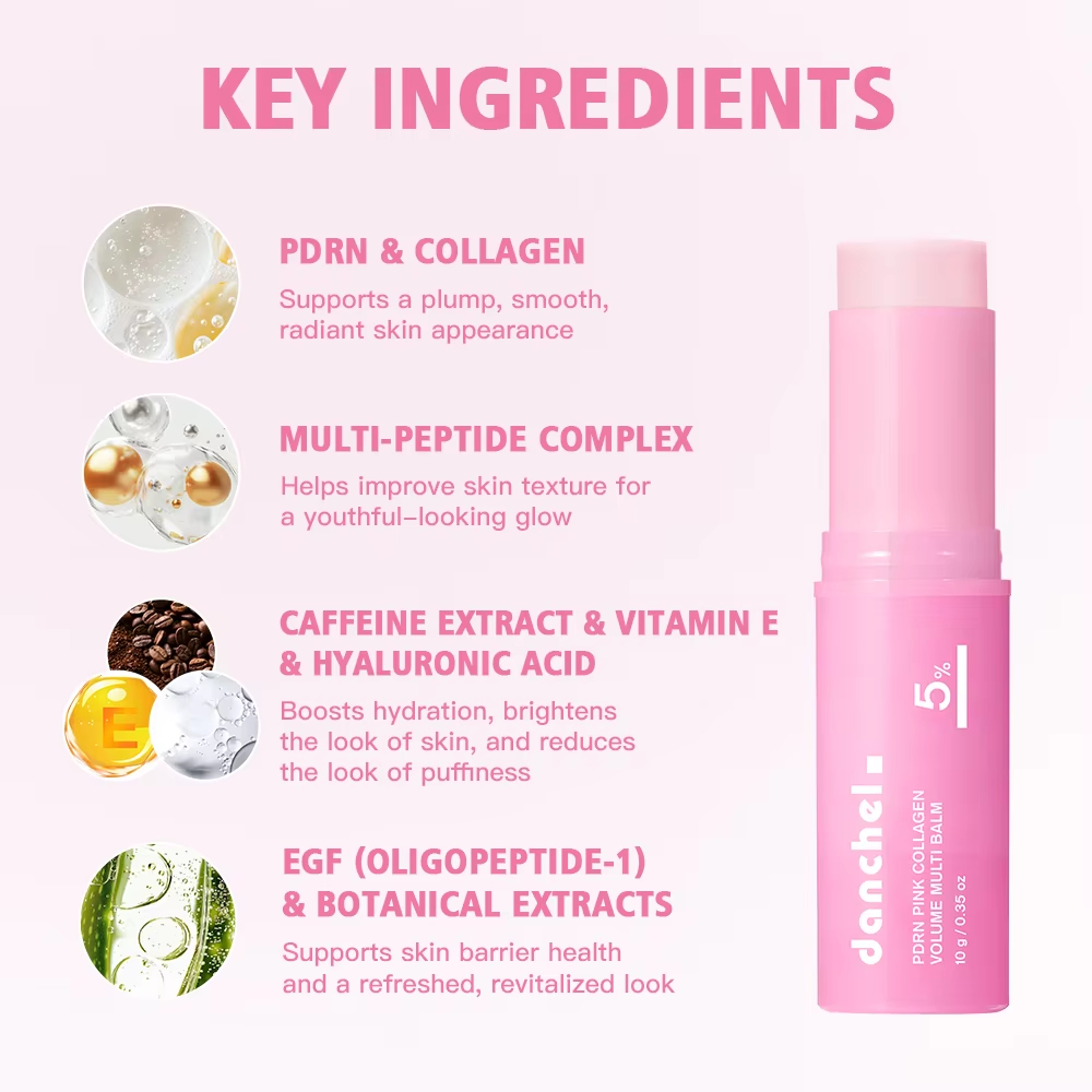 บาล์มแท่งคอลลาเจนสีชมพู - ลดเล - Collagen Under Eye Patches บทวิจารณ์และราคา