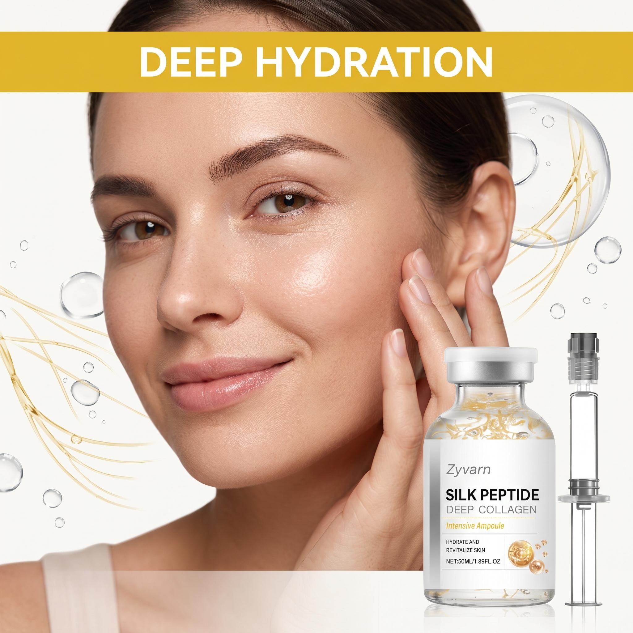เซรั่มคอลลาเจนไหมผสมคอปเปอร์เป - Hyaluronic Acid Facial Serum บทวิจารณ์และราคา