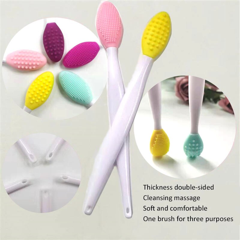 Skin Care Lip Exfoliating ทําค - Silicone Face Scrubber Electric บทวิจารณ์และราคา