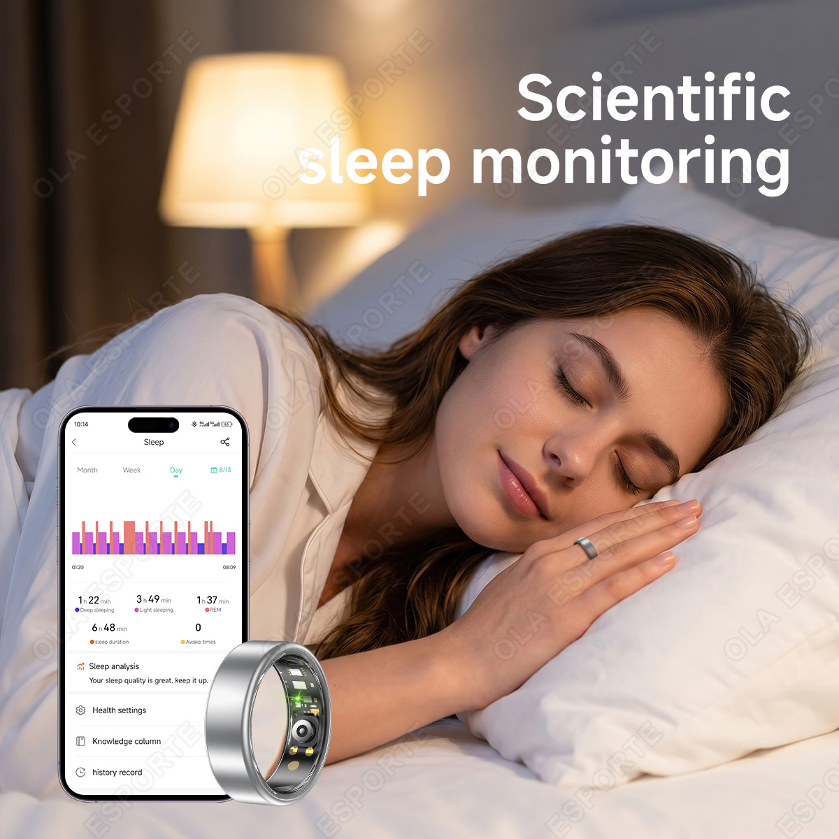 แหวนอัจฉริยะทุกขนาด (6-14) สำห - Health Monitors บทวิจารณ์และราคา