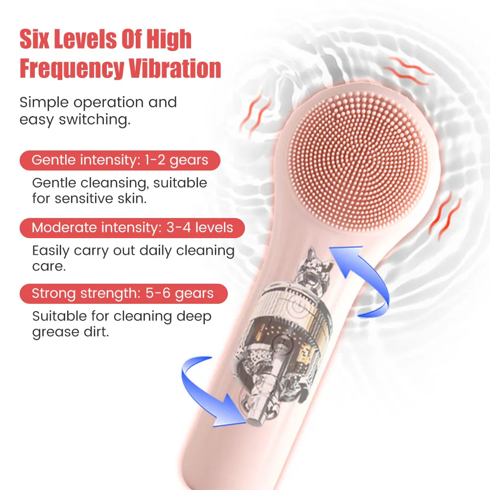 ที่ทำความสะอาดแปรงขัดหน้าซิลิโ - Silicone Face Scrubber Electric บทวิจารณ์และราคา