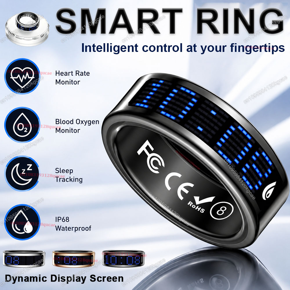 แหวนอัจฉริยะพร้อมหน้าจอสัมผัส  - Health Monitors บทวิจารณ์และราคา