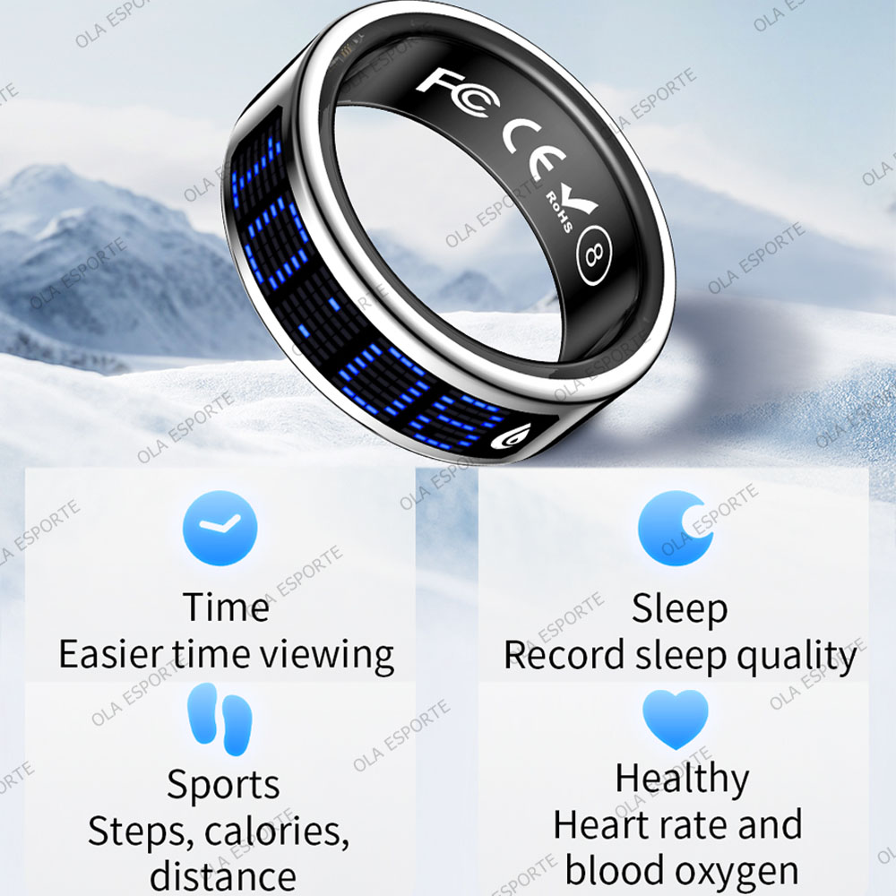 แหวนอัจฉริยะพร้อมหน้าจอสัมผัส  - Health Monitors บทวิจารณ์และราคา