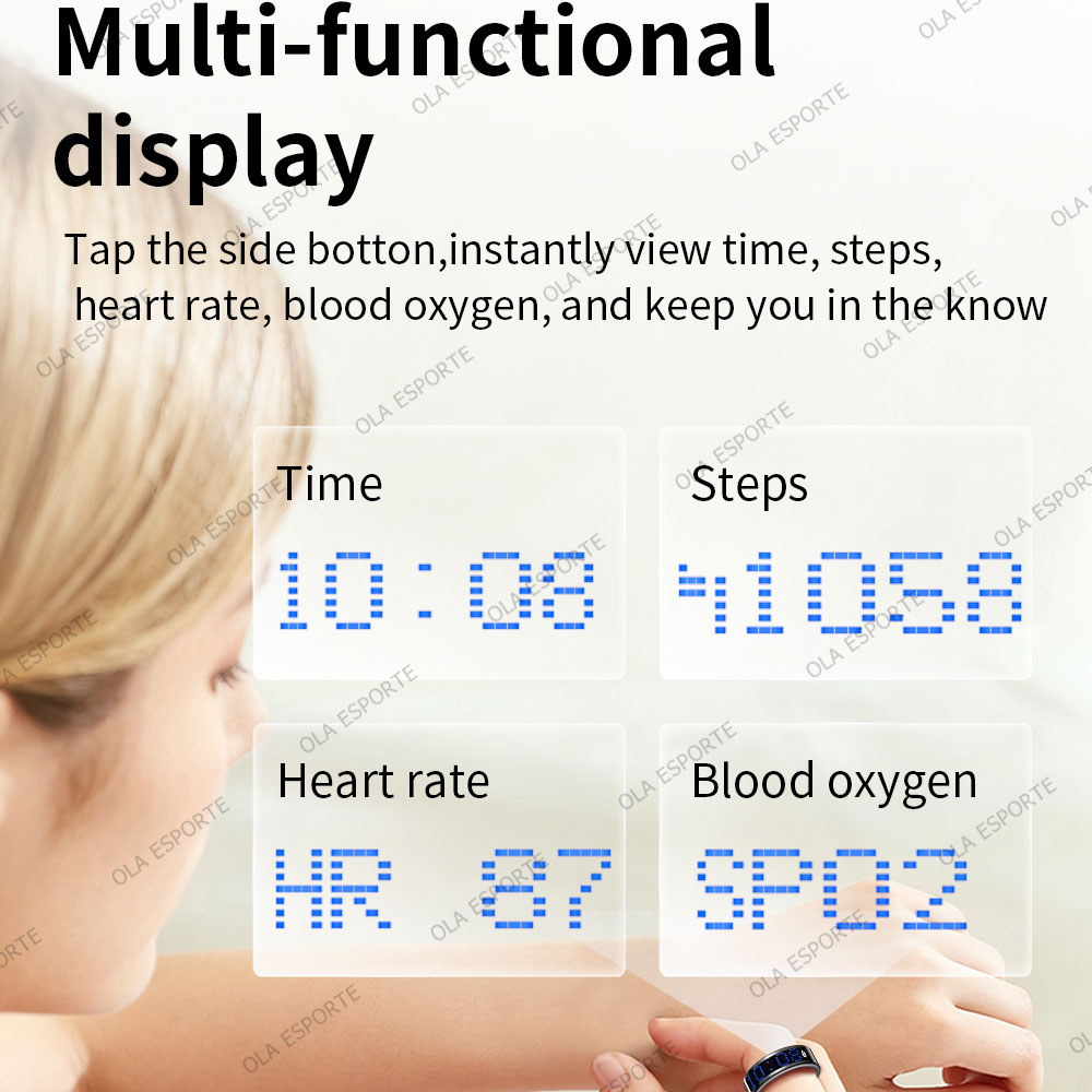 แหวนอัจฉริยะพร้อมหน้าจอสัมผัส  - Health Monitors บทวิจารณ์และราคา