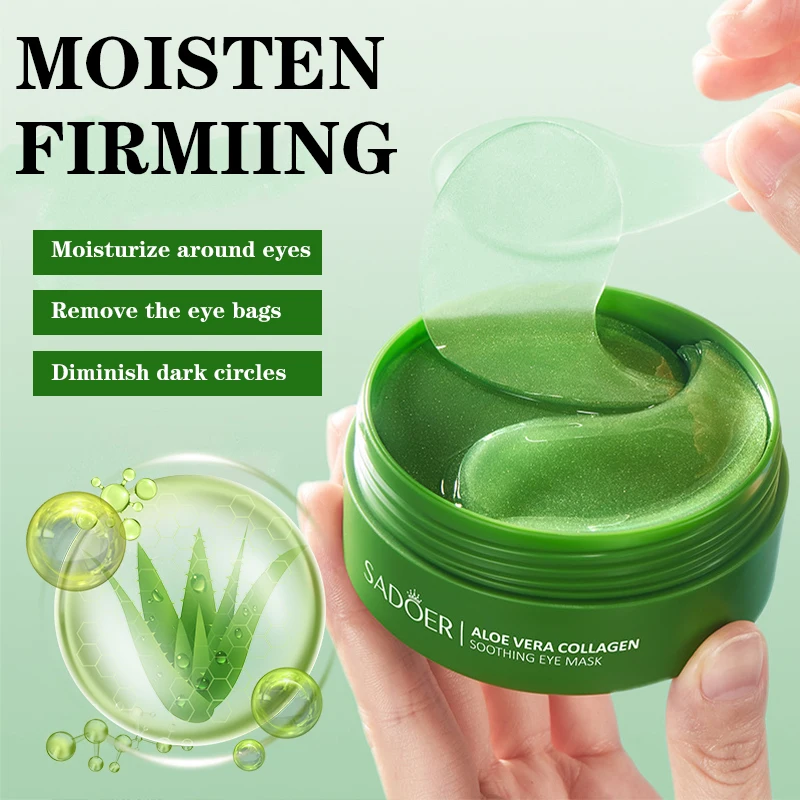 60pcs Aloe Vera Collagen Eye M - Collagen Under Eye Patches บทวิจารณ์และราคา
