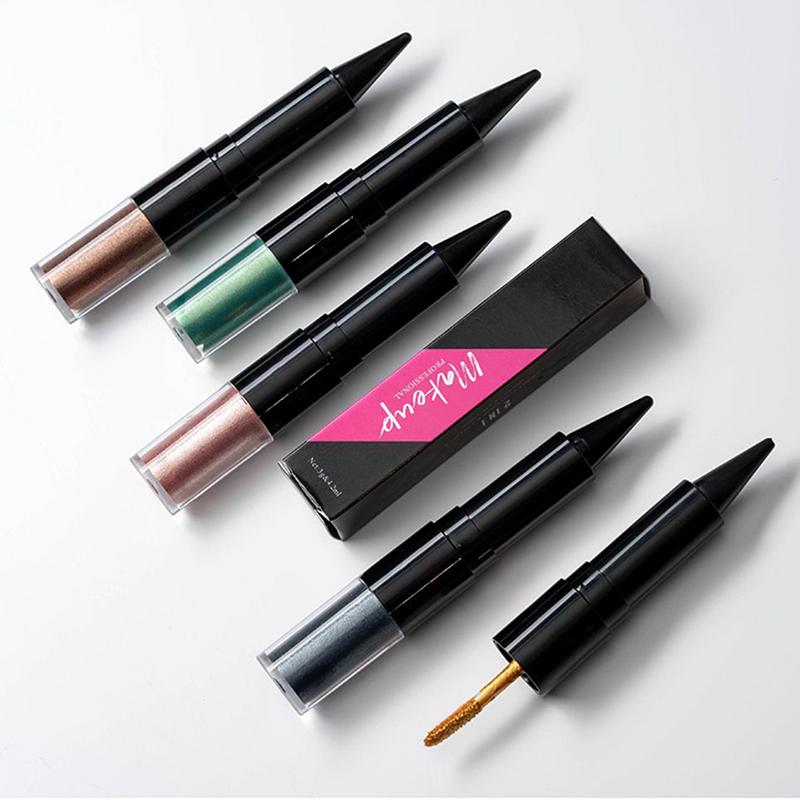 2 in1 สีสัน Liquid อายแชโดว์ D - Waterproof Liquid Eyeliner Pen บทวิจารณ์และราคา