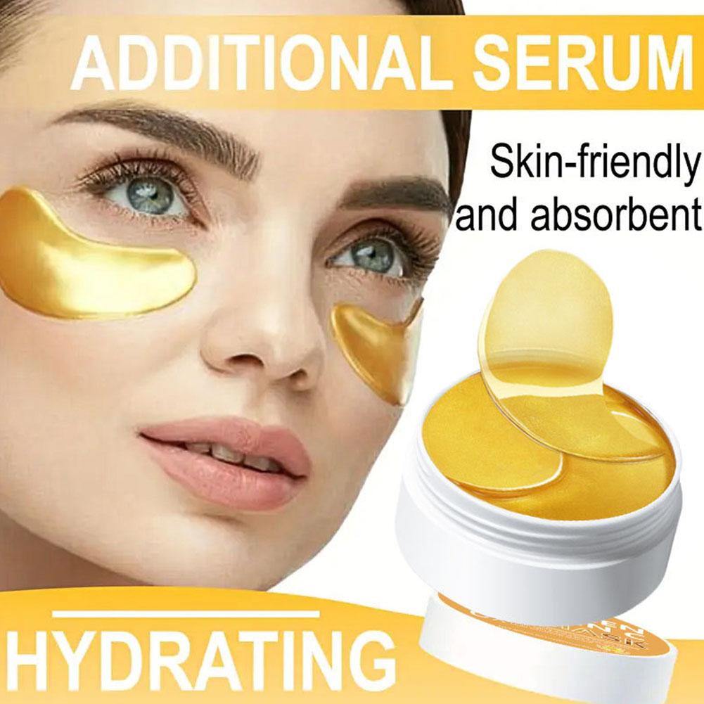 มาส์กใต้ตาคอลลาเจนวิตามิน 60 ช - Collagen Under Eye Patches บทวิจารณ์และราคา