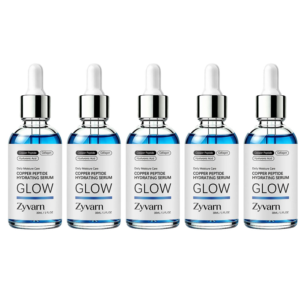 1/2/3/5 ชิ้น เซรั่มคอปเปอร์เปป - Hyaluronic Acid Facial Serum บทวิจารณ์และราคา