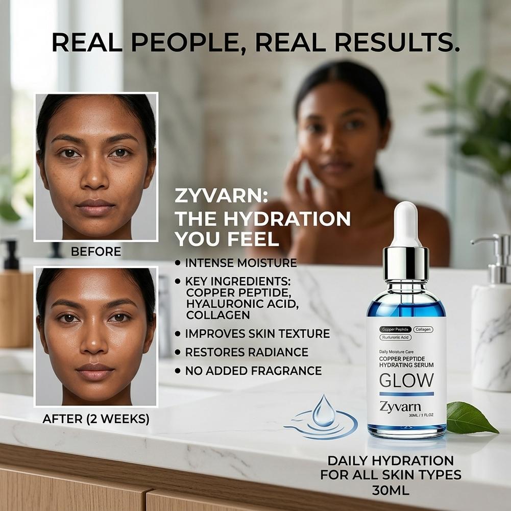 1/2/3/5 ชิ้น เซรั่มคอปเปอร์เปป - Hyaluronic Acid Facial Serum บทวิจารณ์และราคา
