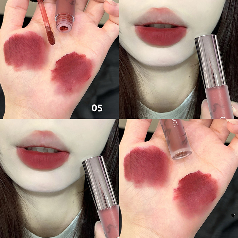 CACE ลิปสติกเนื้อแมทกำมะหยี่สี - Matte Velvet Lip Tint Long Lasting บทวิจารณ์และราคา