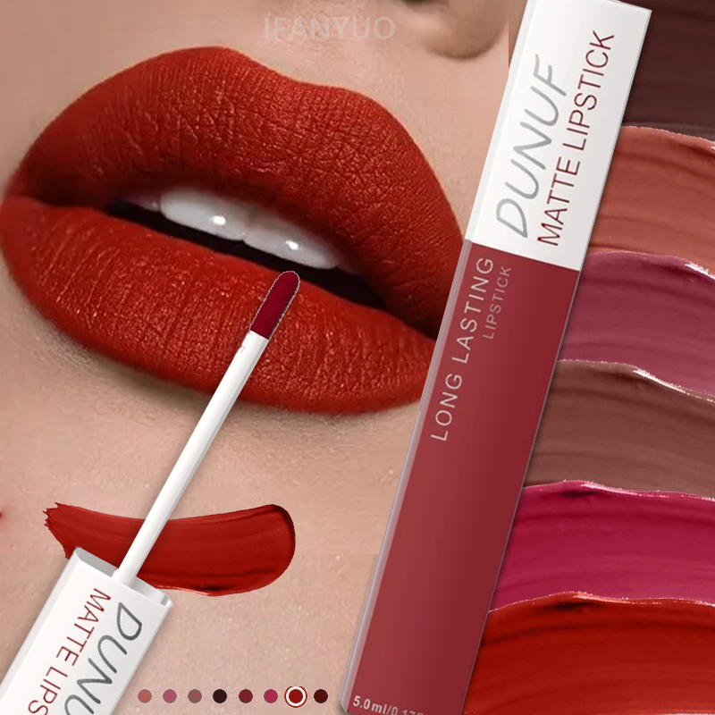 ลิปสติกเนื้อแมท ไม่ติดแก้ว สีแ - Matte Velvet Lip Tint Long Lasting บทวิจารณ์และราคา
