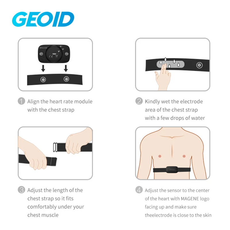 GEOID HS500 Heart Rate Sensor  - Health Monitors บทวิจารณ์และราคา
