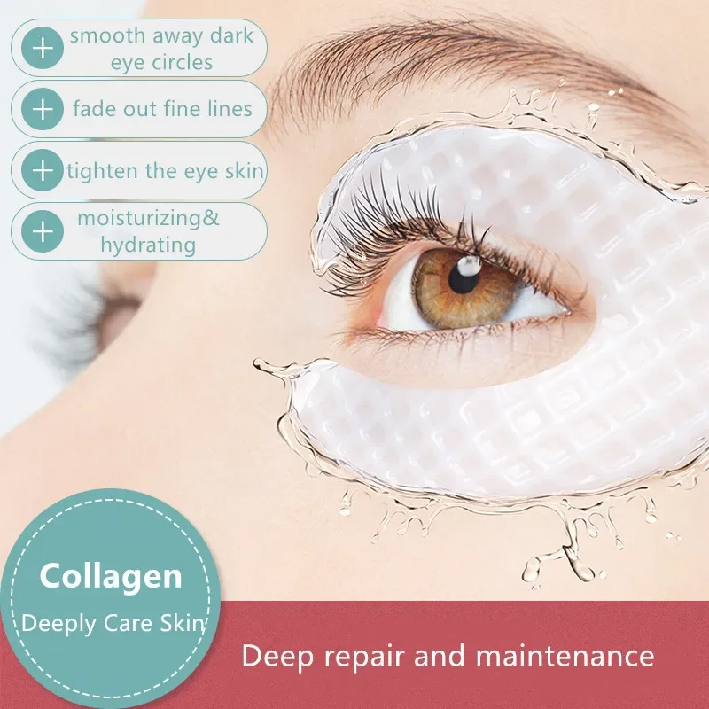 แผ่นแปะลดริ้วรอยรอบดวงตา ยกกระ - Collagen Under Eye Patches บทวิจารณ์และราคา