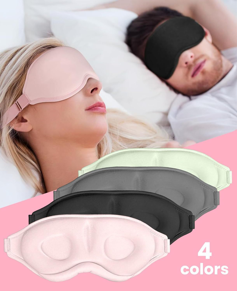 ผ้าปิดตา 3D สำหรับการเดินทาง ช - Massage บทวิจารณ์และราคา