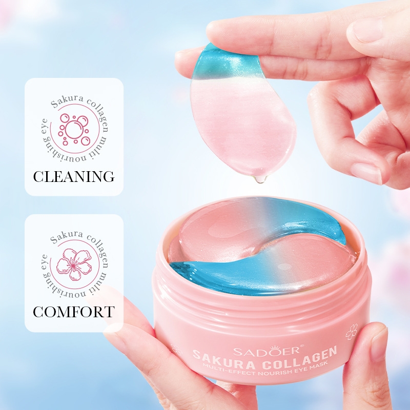 60 ชิ้น ซากุระ คอลลาเจน มัลติเ - Collagen Under Eye Patches บทวิจารณ์และราคา
