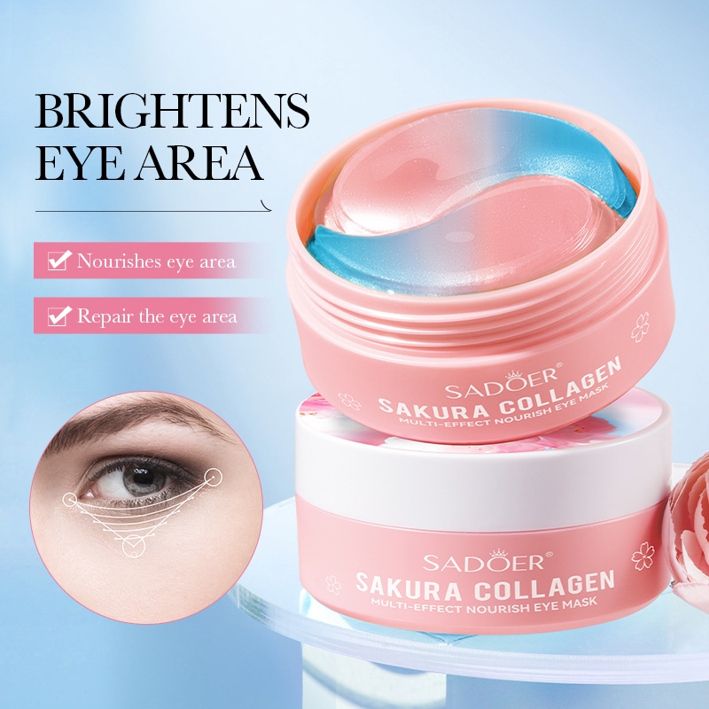 60 ชิ้น ซากุระ คอลลาเจน มัลติเ - Collagen Under Eye Patches บทวิจารณ์และราคา