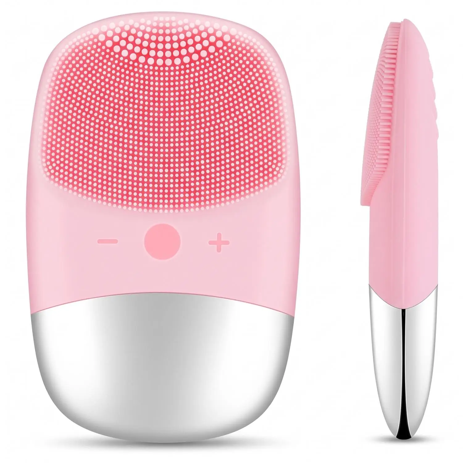 แปรงทำความสะอาดผิวหน้าแบบใช้ไฟ - Silicone Face Scrubber Electric บทวิจารณ์และราคา