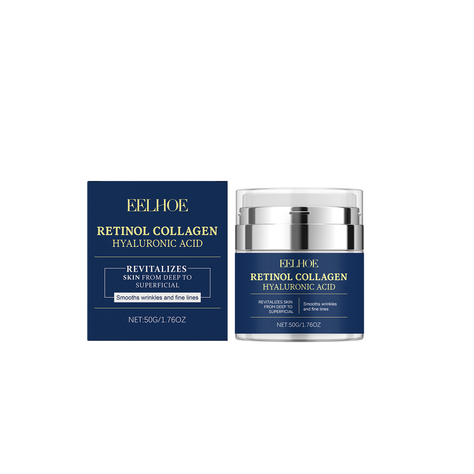 ครีมเรตินอลคอลลาเจน EELHOE ลดเ - Retinol Anti Wrinkle Cream บทวิจารณ์และราคา