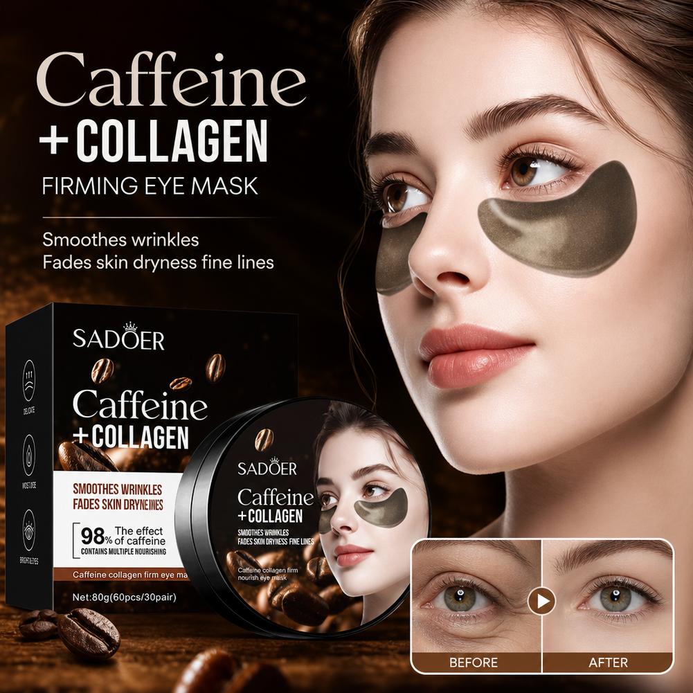 มาส์กใต้ตาคอลลาเจนผสมคาเฟอีน ล - Collagen Under Eye Patches บทวิจารณ์และราคา