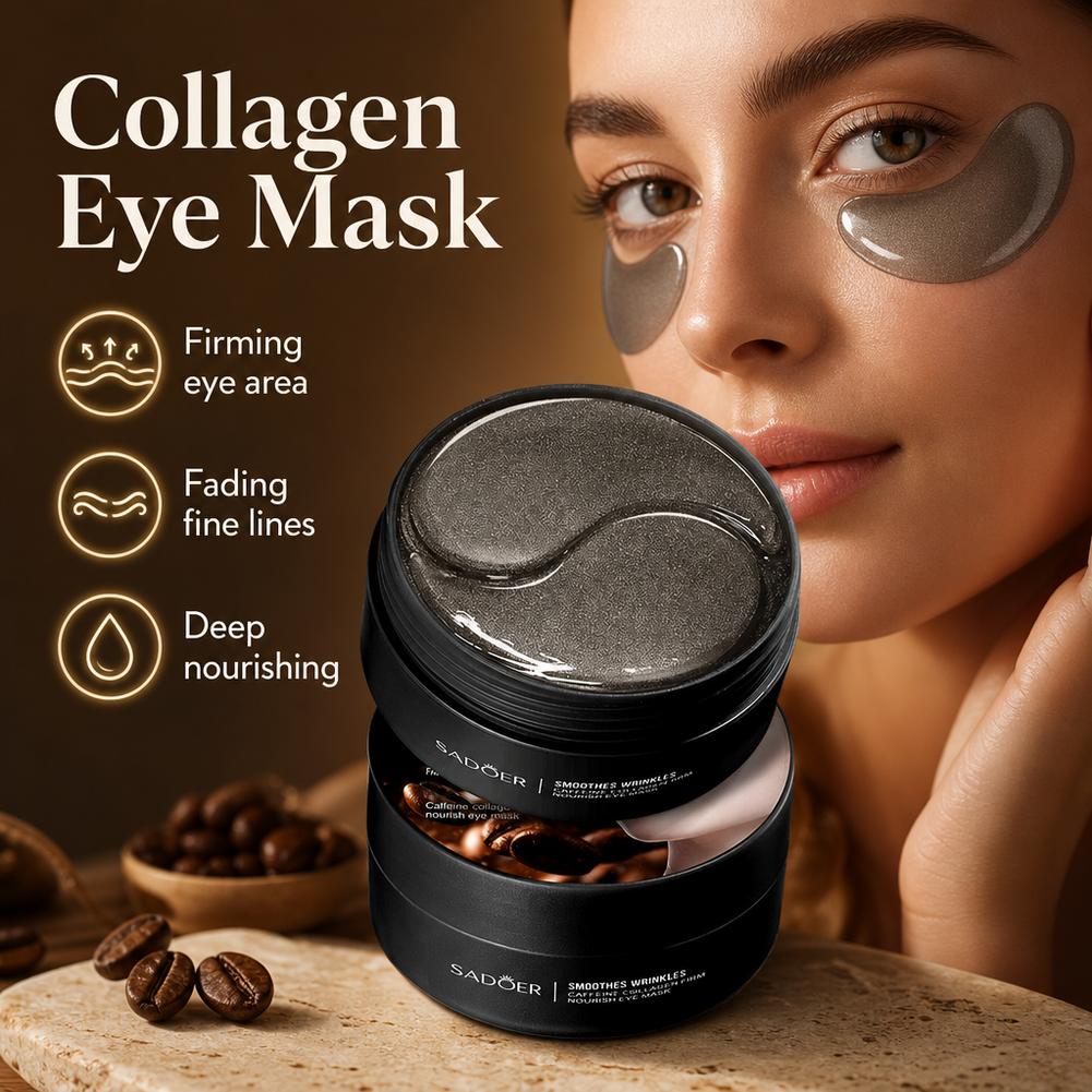 มาส์กใต้ตาคอลลาเจนผสมคาเฟอีน ล - Collagen Under Eye Patches บทวิจารณ์และราคา