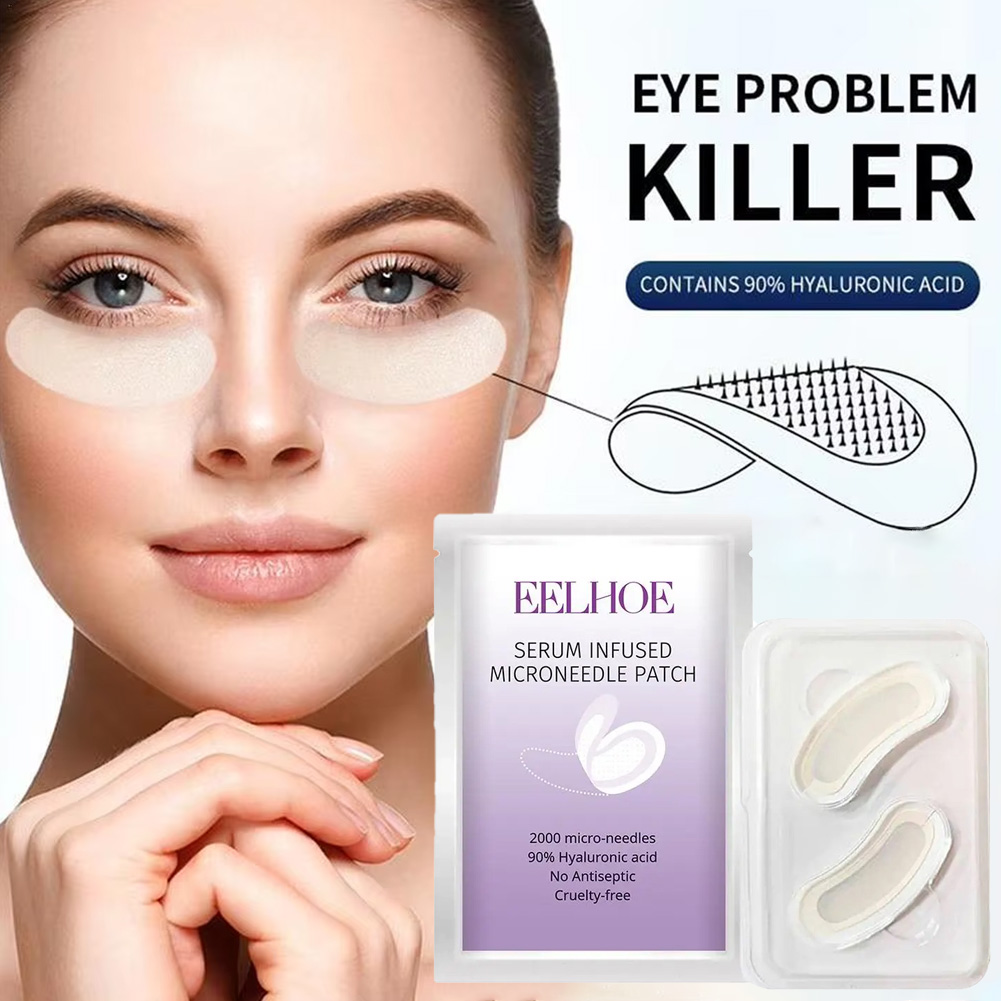 1 คู่ Micro-needle Eye Patch M - Collagen Under Eye Patches บทวิจารณ์และราคา